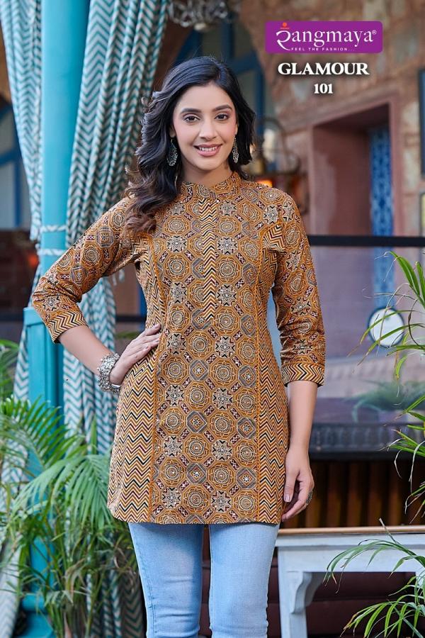 Rangmaya Glamour Cotton Ladies Top Collection